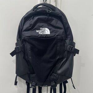 The North Face Black Backpack with Padded Straps and Laptop Compartment